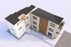 【建物完成イメージパース】
※イメージ画像と実際の物件とは異なる場合がございます。
