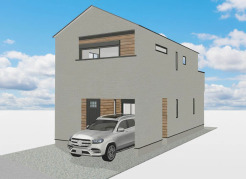 【建物完成イメージパース】
建物参考価格：2127万円～
※イメージ画像と実際の物件とは異なる場合がございます。
