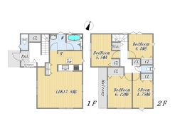 【間取り図】3SLDK
