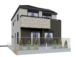 【建物完成イメージパース】
※イメージ画像と実際の物件とは異なる場合がございます。
