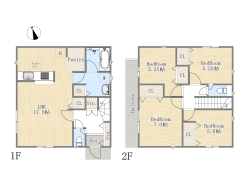 【間取り図】2号棟　4LDK

