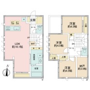 【間取り図】3SLDK
