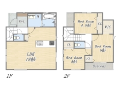 【参考プラン】
建物参考価格：1403万円｜建物面積：83㎡