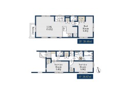 【2号棟】1LDK+2S+床下収納×2
