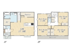 【建物プラン例】建物参考価格：1903万円～
