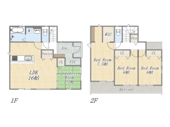 【建物プラン例】建物参考価格：1903万円～