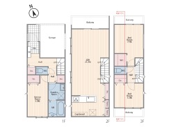 【間取り図】2号棟
