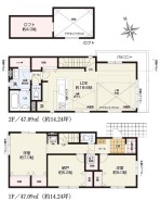 【2号棟】2SLDK+Loft+カースペース2台