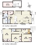 【1号棟】2SLDK+Loft+カースペース2台
