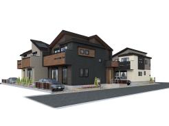 【建物完成イメージパース】
※イメージ画像と実際の物件とは異なる場合がございます。
