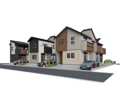 【建物完成イメージパース】
※イメージ画像と実際の物件とは異なる場合がございます。
