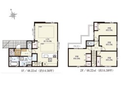 【2号棟】4LDK+SIC+Pantry+カースペース2台
