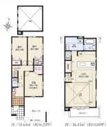 【1号棟】1LDK+2S+WIC+Pantry+カースペース