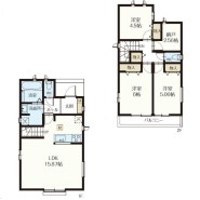 【B号棟】3SLDK+カースペース2台