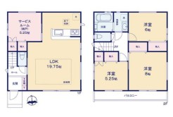 【I号棟】3SLDK+カースペース2台
