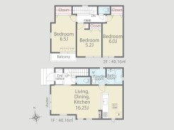 【1号棟】3LDK+カースペース