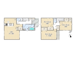 【間取り図】3LDK+床下収納
