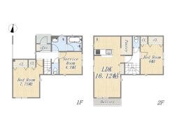 【3号棟】2SLDK+Pantry+ビルトインガレージ
