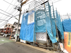 【外観】A号棟 3月撮影