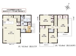 【3号棟】3SLDK+SIC+Pantry+カースペース2台
