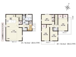 【2号棟】3SLDK+SIC+Pantry+カースペース2台
