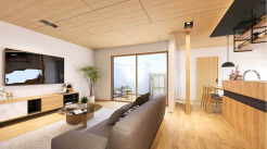 【内観イメージパース：LDK】
※イメージ画像と実際の物件とは異なる場合がございます。
