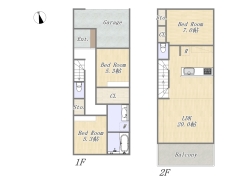 【A号地　参考プラン】

