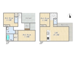 【C号地　参考プラン】