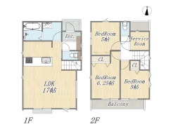 【参考プラン】
Plan：3SLDK｜建物参考価格：2000万円