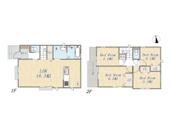 【C号棟】4LDK+カースペース2台