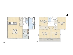 【間取り図】4LDK+Pantry+カースペース
