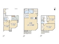 【C号棟】4LDK+Pantry+ビルトインガレージ
