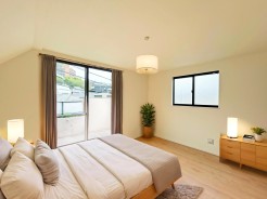 【Room：7.87帖】
広がりを感じる、開放的な空間。心地よい風が吹き抜ける。
本画像はCGで作成しており、実際に現地に家具は配置しておりません。また、価格に家具は含まれません。

