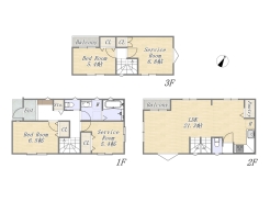 【参考プラン】
建物参考価格：1550万円／建物面積：約32坪
