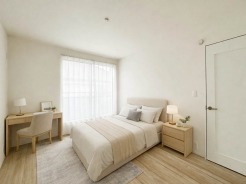 【Room：6帖】
本画像はCGで作成しており、実際に現地に家具は配置しておりません。また、価格に家具は含まれません。
