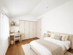 【Room：5帖】
本画像はCGで作成しており、実際に現地に家具は配置しておりません。また、価格に家具は含まれません。
