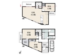 【参考プラン】
建物参考価格：3150万円／建物面積：81.19㎡
