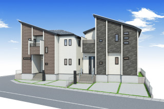 狛江市東野川1丁目8-8　新築分譲住宅　全2棟　ZEH水準仕様住宅