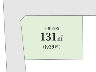 世田谷区桜丘5丁目　建築条件なし売地　全1区画