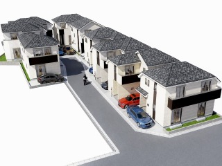 江戸川区北篠崎2丁目　新築分譲住宅　全9棟