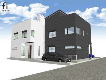 【建物完成イメージパース】 ※イメージ画像と実際の物件とは異なる場合がございます。 