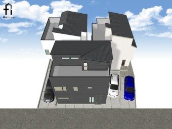 【建物完成イメージパース】 ※イメージ画像と実際の物件とは異なる場合がございます。 