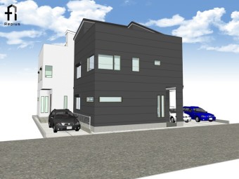 【建物完成イメージパース】 ※イメージ画像と実際の物件とは異なる場合がございます。 
