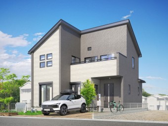 【建物施工例：外観イメージ】