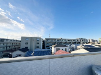 【屋上からの眺望】 スカイツリーが目の前に見えます！ 