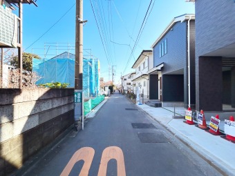 前面道路 
