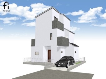 【建物完成イメージパース】プラン例 建物参考価格：1600万円｜建物面積：98㎡ ※イメージ画像と実際の物件とは異なる場合があります。
