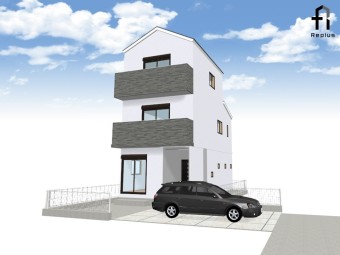 【建物完成イメージパース】プラン例 建物参考価格：1600万円｜建物面積：98㎡ ※イメージ画像と実際の物件とは異なる場合があります。