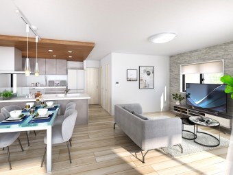 【建物プラン例】ZEH水準仕様住宅！住宅性能評価書取得物件！ プラン・カラーセレクトのご相談可能！理想の暮らしを求められる売地販売。 建物面積：82㎡｜建物参考価格：2000万円 ※イメージ画像と実際の物件とは異なる場合があります。