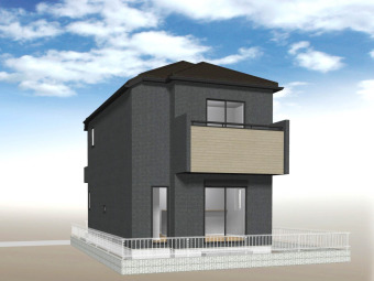 【建物プラン例】ZEH水準仕様住宅！住宅性能評価書取得物件！ プラン・カラーセレクトのご相談可能！理想の暮らしを求められる売地販売。 建物面積：82㎡｜建物参考価格：2000万円 ※イメージ画像と実際の物件とは異なる場合があります。